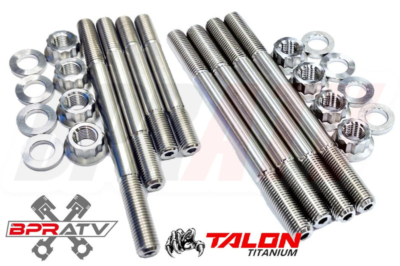 Raptor Rhino 660 Ti Head Cylinder Studs Aftermarket Heavy Duty Stud BOTH Kit Set