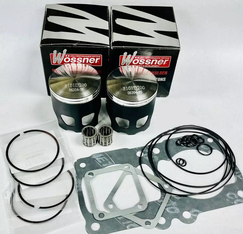 Banshee 350 65mm Wossner Pistons +1mm Forged Piston Gaskets Top End Rebuild Kit