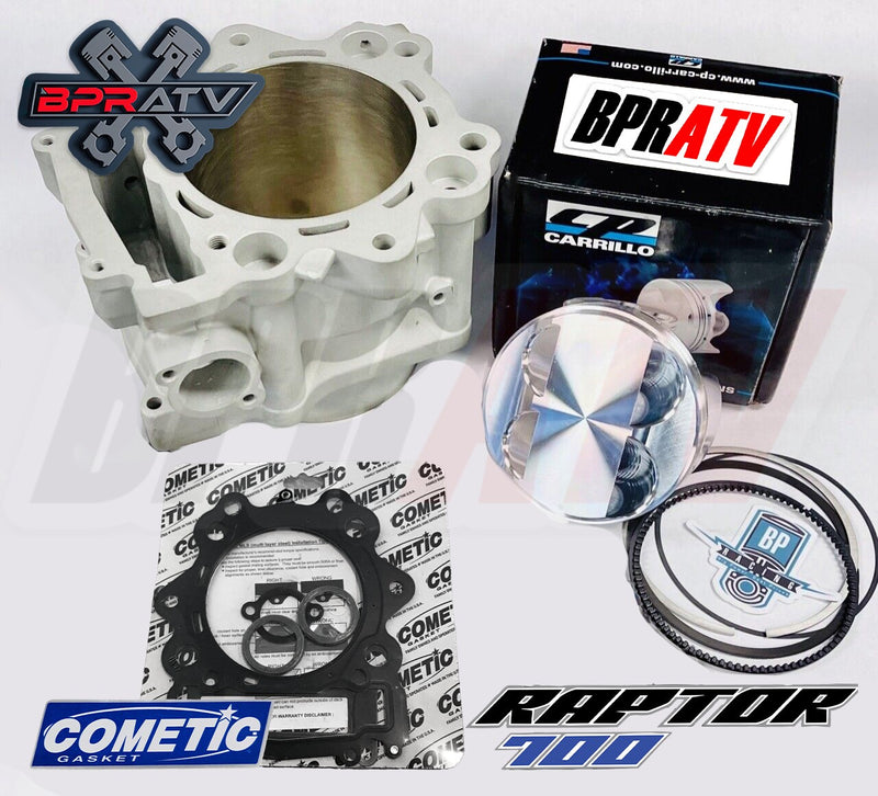 Yamaha Raptor 700 108mm +6 770cc Big Bore Cylinder CP Piston Top End Rebuild Kit
