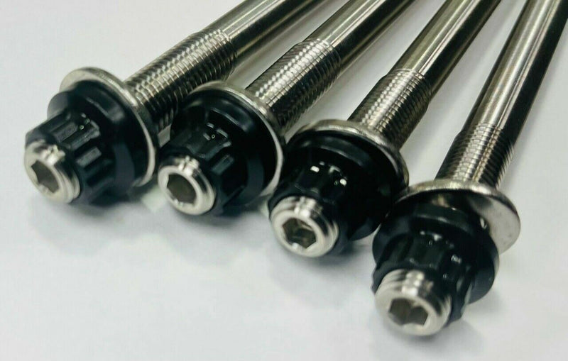 10-17 YZ 450F 450FX TITANIUM Head Studs Strongest Cylinder Stud Bolt Kit Set