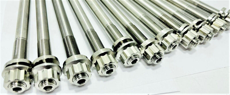 08-14 YZF R1 YZFR1 Case Studs TITANIUM Stud Kit Heavy Duty Crankcase Upgrade BPR