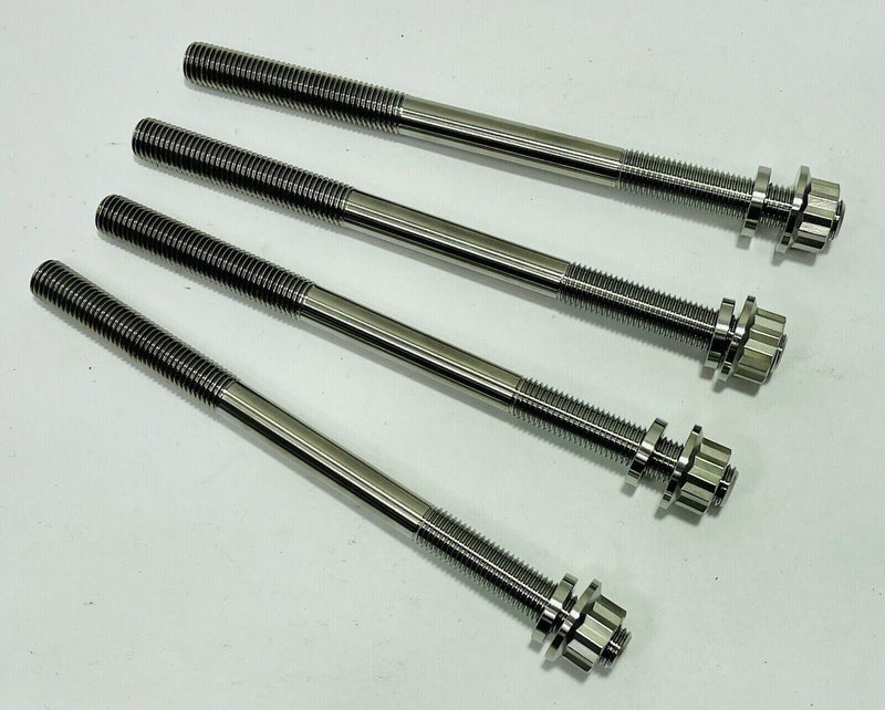 Raptor Rhino Grizzly 660 Titanium Cylinder Studs Strongest Best Ti Case Stud Kit
