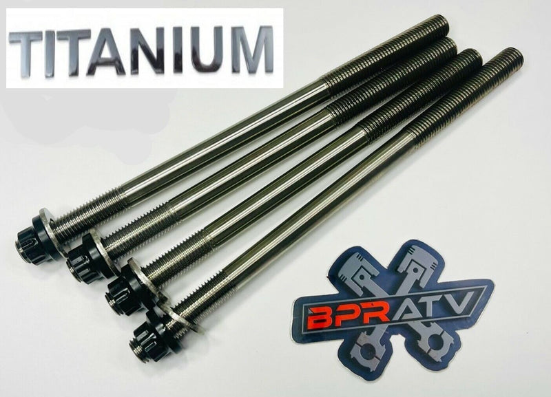 Raptor Rhino Grizzly 700 Titanium Cylinder Studs Strongest Best Ti Case Stud Kit
