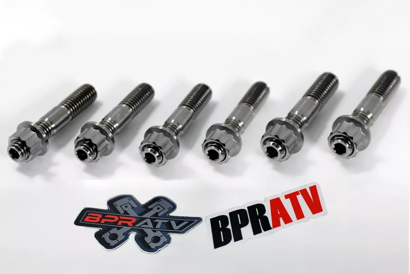 Best Banshee 521 10mm Supercub Titanium Cylinder Head Studs Super Cub Stud Kit