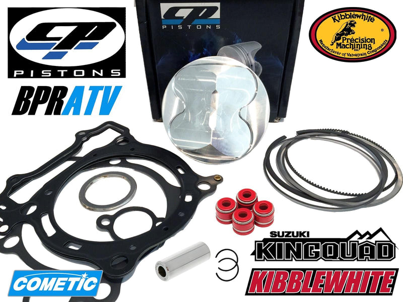 King Quad 700 CP Piston Stock Bore 102mm CP-Carrillo Gaskets Head Gasket Kit Set