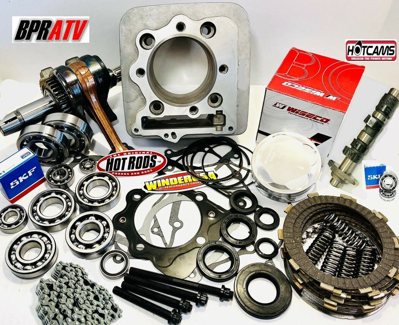 1999-2004 Honda TRX 400EX 440 Big Bore Complete Rebuild Kit Stage 3 Hot Cams Cam