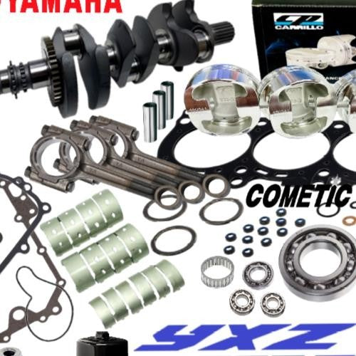 YXZ1000R SS EPS Complete Rebuild Kit Crank Rods Top Bottom End Assembly Repair