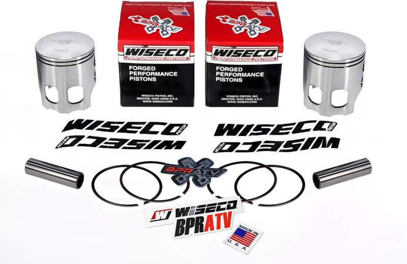 Banshee Wiseco Pistons Stock Bore 64mm Standard Pro Lite Forged Piston Rings Kit