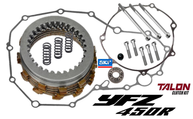 2014+ YFZ450R YFZ 450R Talon Clutch Cover Gasket Titanium Bolts OEM Replacement