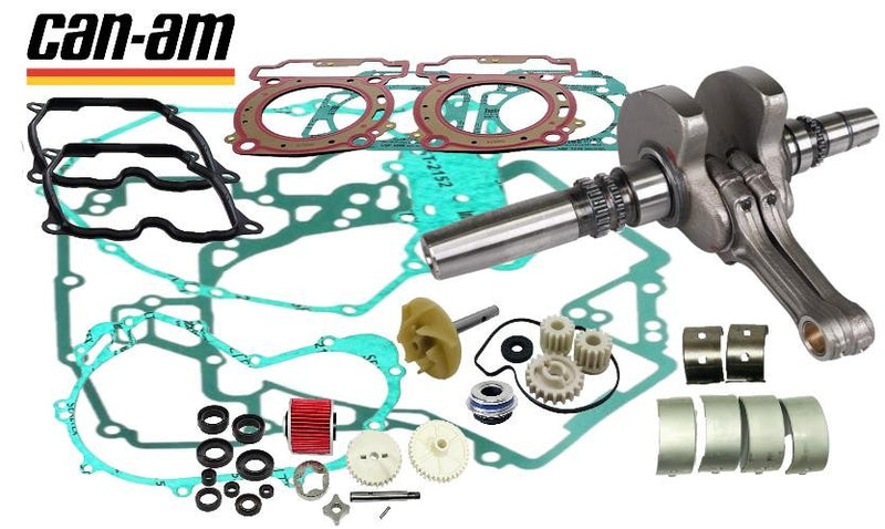 Defender HD8 Traxter Bottom End Rebuild Kit Crank Water + Oil Pump Assembly Kit