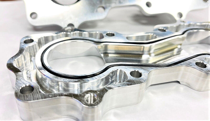 Banshee Stock Carbs W/ TORS Removal kit Aftermarket 26mm Carb Billet Manifolds