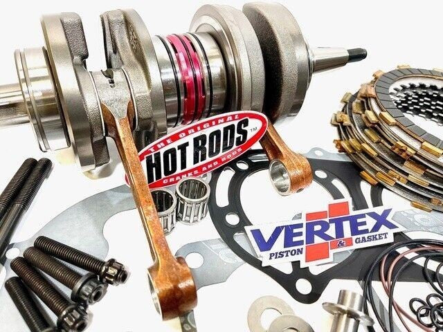 Yamaha Banshee OEM Cases Complete Rebuild Kit Cylinder Stock Top Bottom End Kit