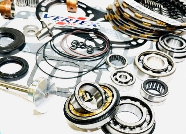 Yamaha Banshee OEM Cases Complete Rebuild Kit Cylinder Stock Top Bottom End Kit