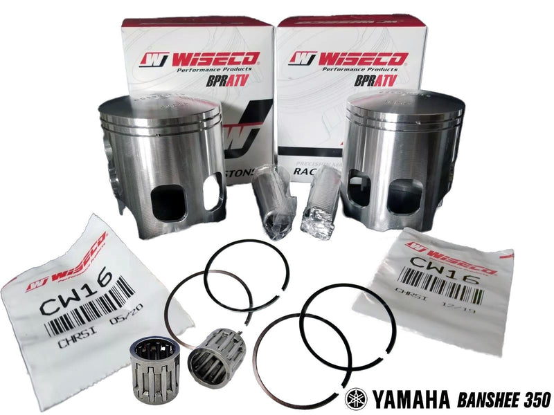 Banshee 553 CUB Super Cub  72mm 14mm Wiseco Pistons Racing Piston Set & Bearings