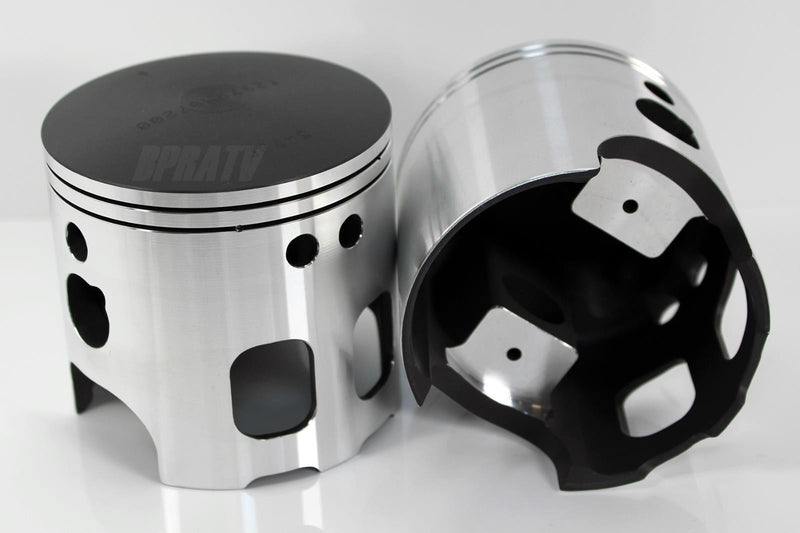 Banshee 553 CUB Super Cub  72mm 14mm Wiseco Pistons Racing Piston Set & Bearings