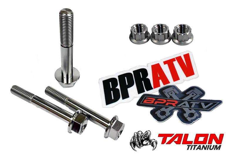 Banshee Complete Titanium Stud Bolt Kit Ti Bolts Cases Cylinder Head Intakes Set