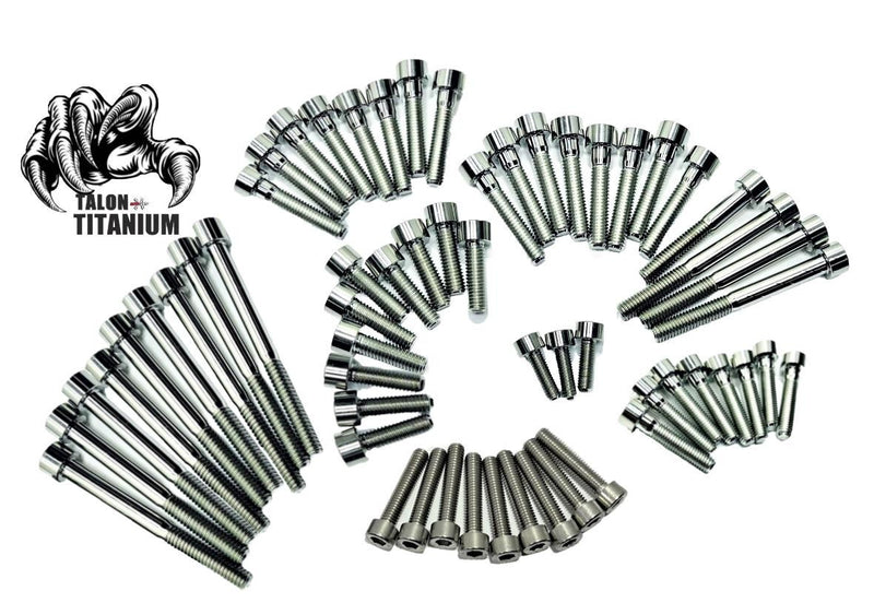 Raptor 700 Titanium Bolts Crankcase Bottom End Left Right Side Cases Ti Bolt Kit