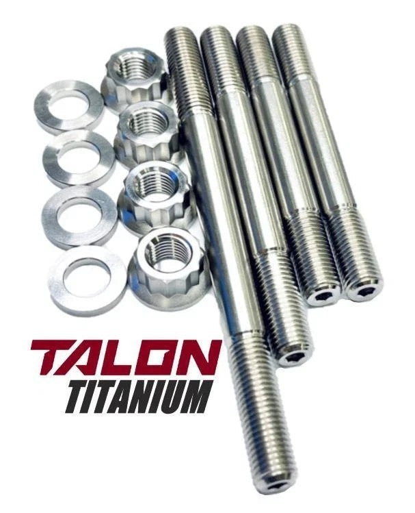 Best 400EX 400X XR400 Cylinder Head Studs ALL TITANIUM Stud Bolt Nut Upgrade Kit