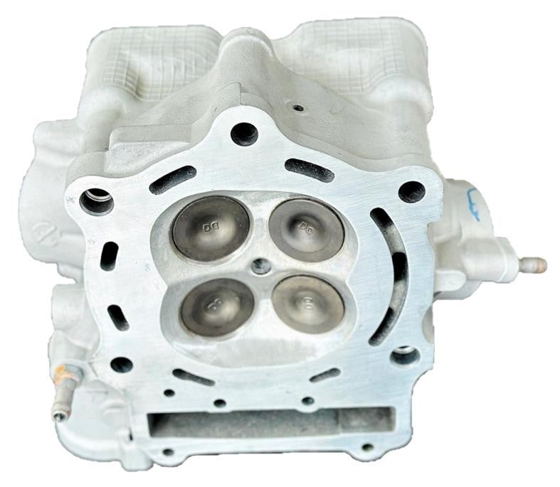 King Quad 700 750 Cylinder Head Assembly Ported Porting Valves Springs Assembled