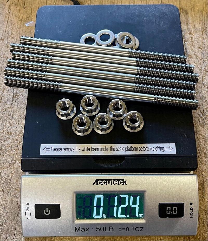 General 1000 TITANIUM Cylinder Head Studs Best Ti Stud Kit Cometic Gaskets Set