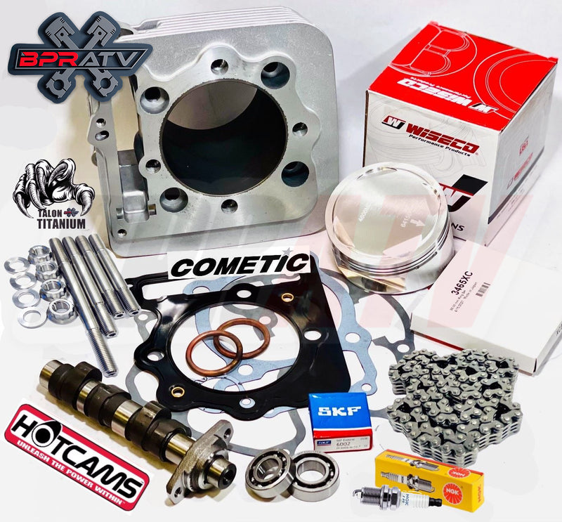 Honda 400X 87m Big Bore Kit Stage 2 Hotcam +2 Cylinder Piston 416cc Top End Kit