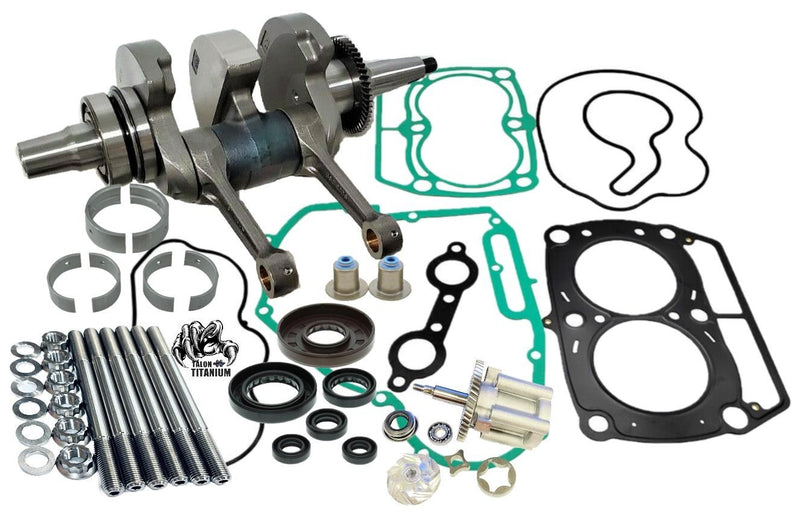 08-10 RZR 800 Oil Water Pump Bottom End Rebuild Kit Crank Motor Engine Assembly