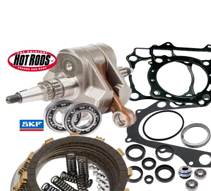 LTZ400 Z400 94m Big Bore Rebuild Kit +4 Cylinder Piston Top Bottom End Rebuild