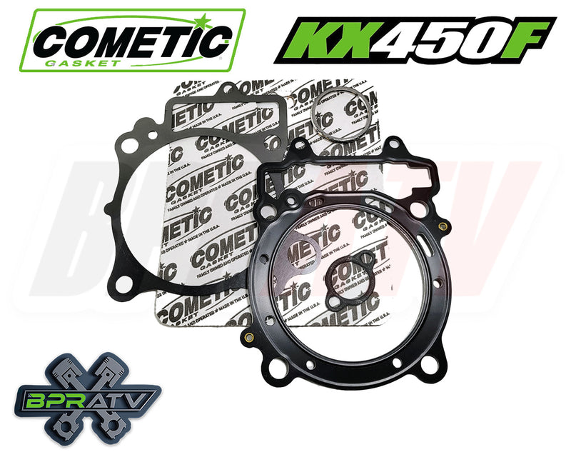 16-18 Kawasaki KX450F KX 450F 96 Stock OEM Cylinder Gasket Kit Titanium Stud Kit