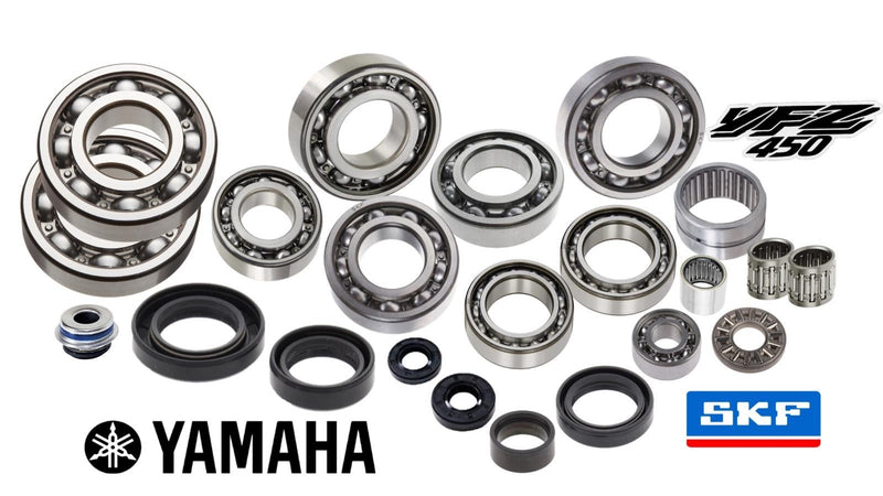 14-18 YZ250F Main Bearings Crank Case Trans Motor Engine Bottom End Bearing Kit