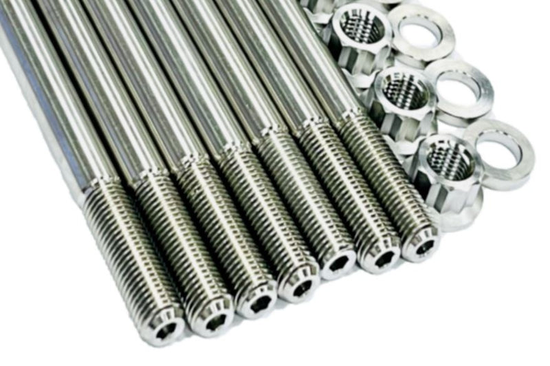 Polaris Ranger 700 800 HD Crew TITANIUM Cylinder Head Studs Ti Stud Kit Set Bolt