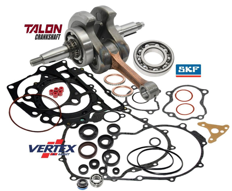 Grizzly 660 Rebuilt Bottom End Rebuild Kit Motor Engine Crank Assembly Parts