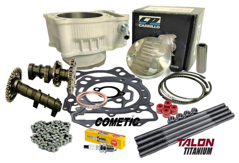 DRZ400 DRZ 400 94mm Big Bore Kit Cams +4 Top End Camshafts 434cc Cylinder Piston