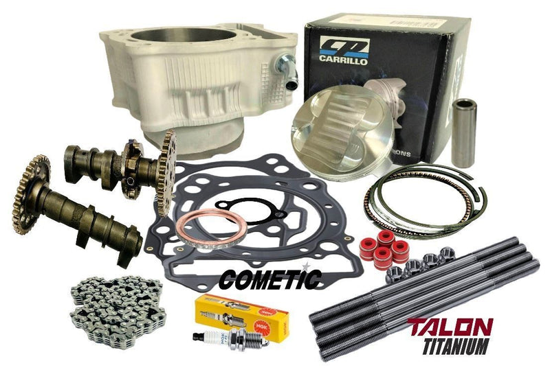 KFX400 KFX 400 94mm +4 WISECO Piston Big Bore Kit Top End Kit Camshafts Cylinder
