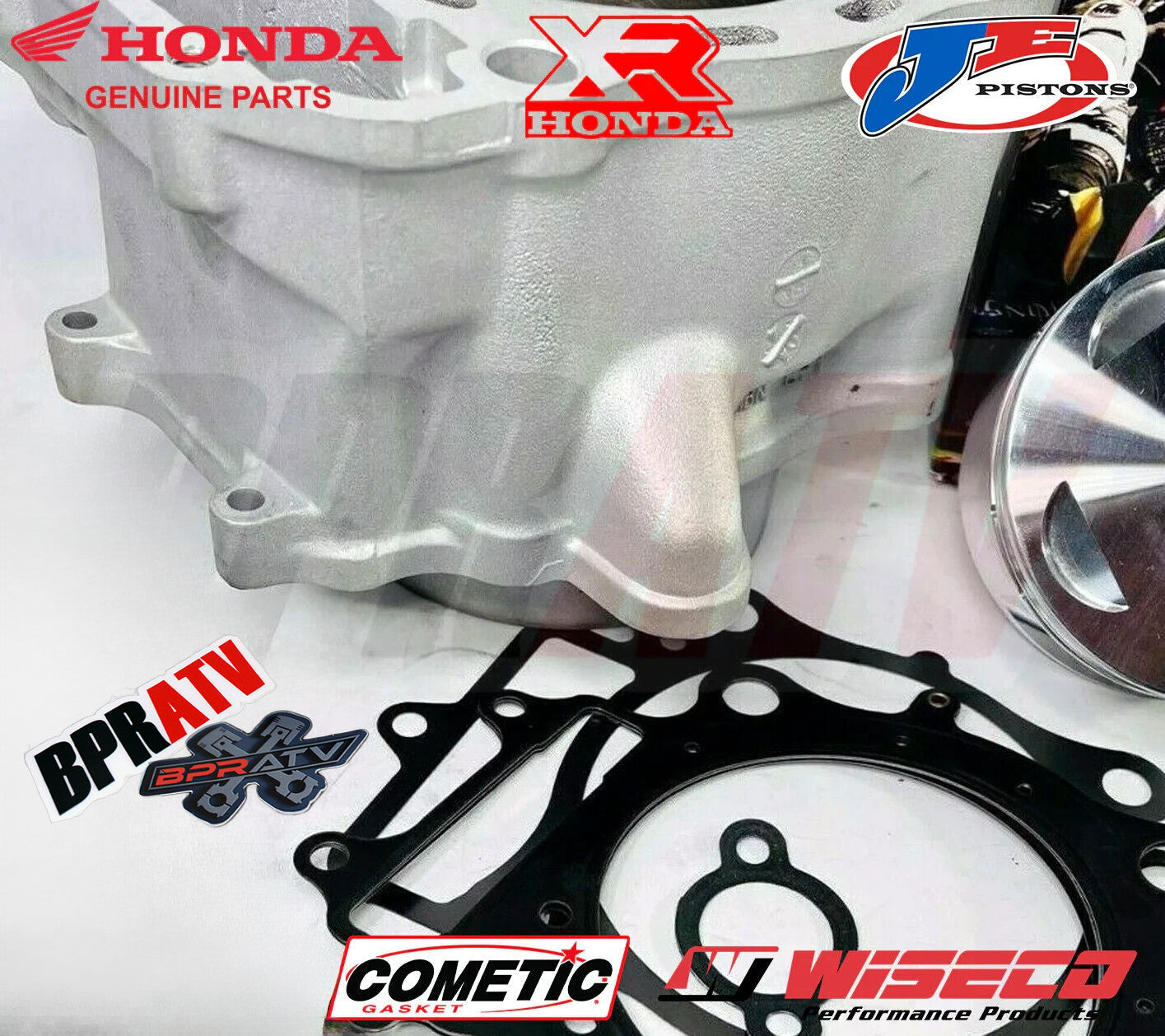 ホンダ XR650R シリンダーヘッド Honda XR650R Rebuild Kit Stage 2 Hot Cams Stock OEM Cylinder