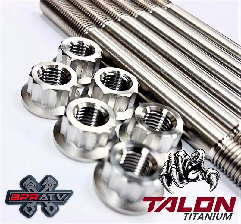 400EX XR400R Titanium Cylinder Studs Head Studs Crankcase Cylinder Head Stud Kit