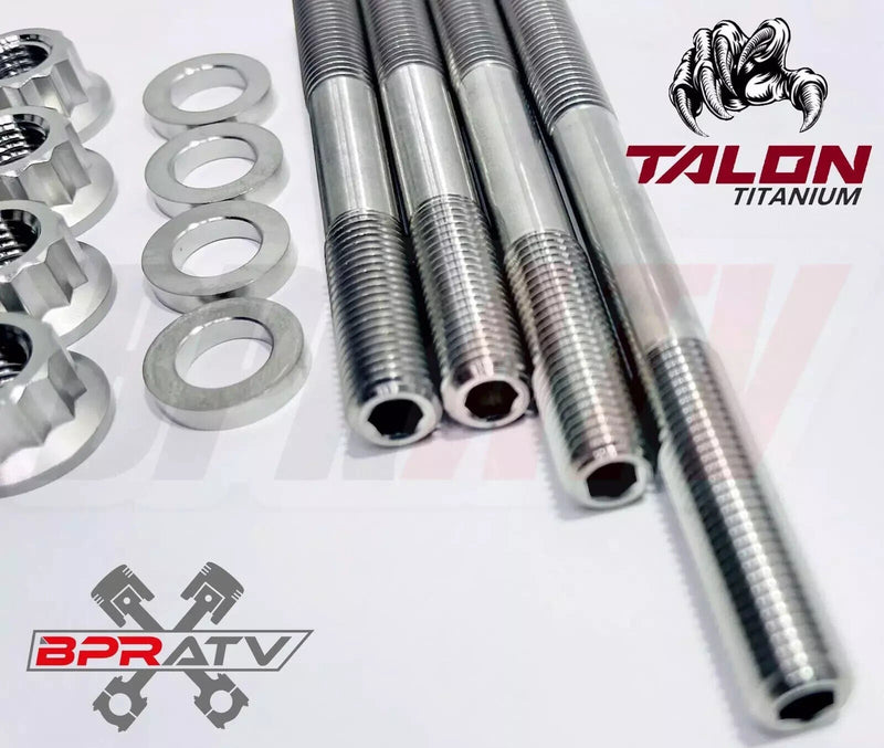 400EX XR400R Titanium Cylinder Studs Head Studs Crankcase Cylinder Head Stud Kit