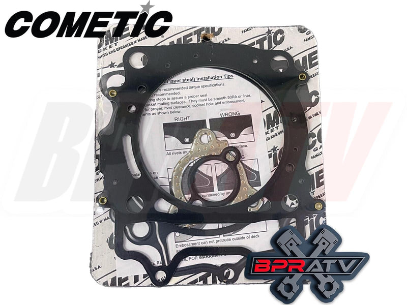 Yamaha YZ450F Top End Rebuild Kit Stock Bore Cylinder Wiseco Piston Gasket 10-17