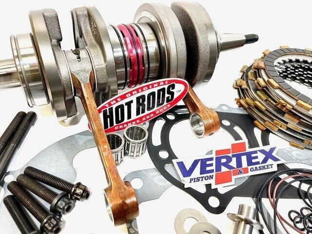 Banshee Ported Cylinders Rebuild Kit Top Bottom End Port Polish SLP Exhaust Pipe