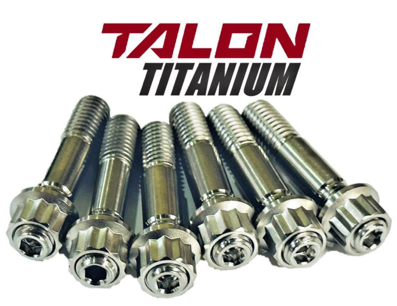Wildcat XX Ti Exhaust Studs TITANIUM Head Pipe Stud 12 Point Nut Kit 3021-862