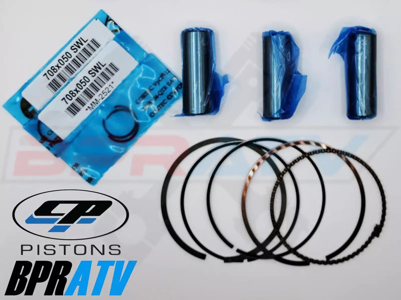 Can Am Maverick X3 Turbo Stock Bore 9.5:1 CP Carrillo Piston Pistons Kit (All 3)