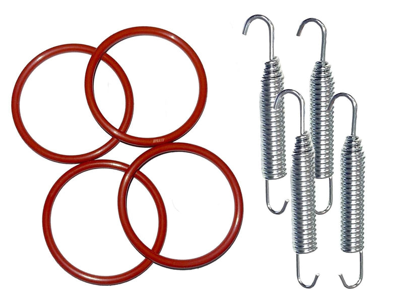 Banshee Exhaust Muffler Springs Stays Mounts Hanger SILICONE High Temp O-Rings