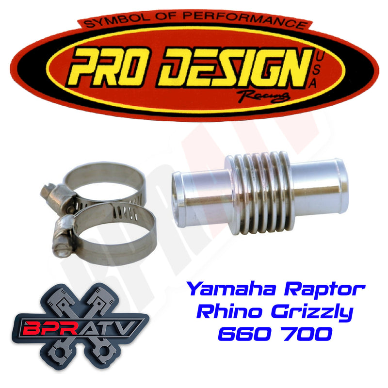Pro Design CNC Billet In Line Super Cooler Yamaha Raptor Rhino Grizzly 660 700