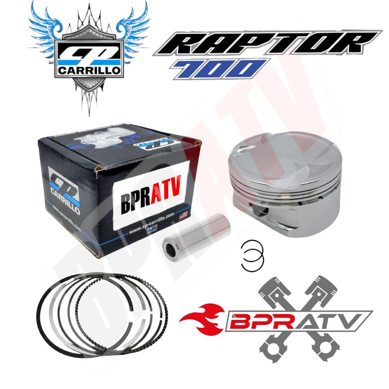 CP-Carrillo 06-14 Yamaha Raptor Rhino 700 12:1 105mm +3mm Bore 727cc Piston Kit