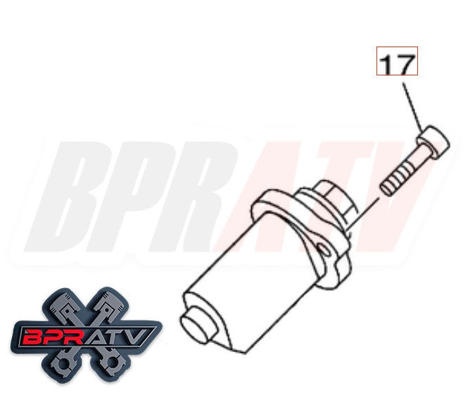 Yamaha Raptor YFM700 YFM 700R BPRATV Talon Titanium Cam Tensioner Bolts Bolt Kit