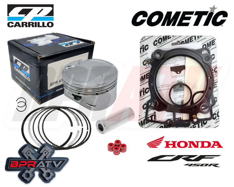 09-16 Honda CRF450R CRF 450R 96mm 12.5:1 CP Pump Gas Piston Cometic Gaskets Seal