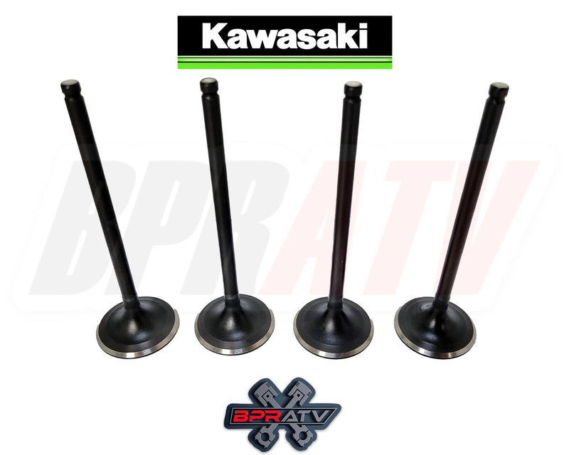 04-06 Kawasaki Prairie 700 KVF700 Exhaust Intake Valves & Kibblewhite Stem Seals