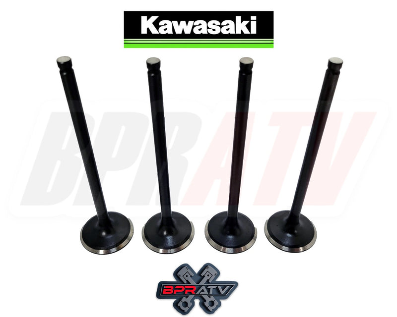 05-20 Kawasaki Brute Force 750 KVF Exhaust Intake Valves Kibblewhite Stem Seals