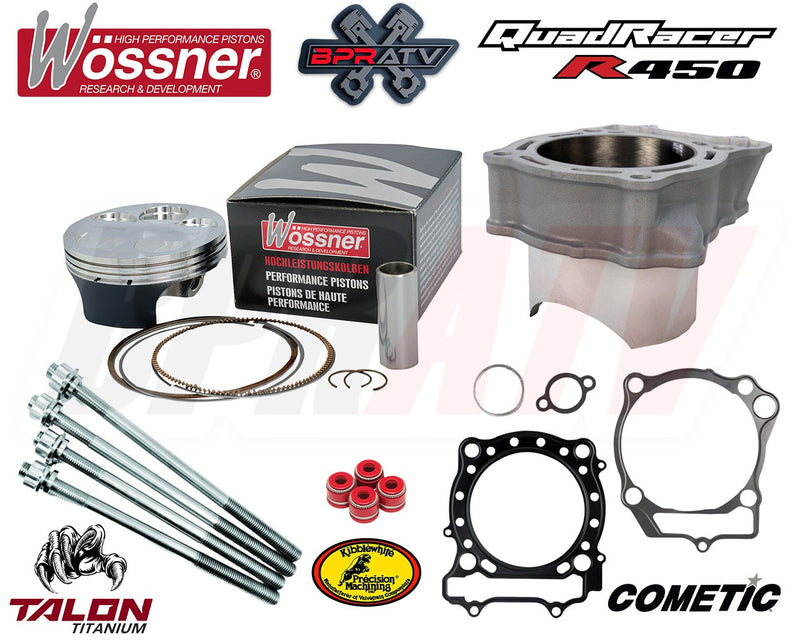 LTR450 LTR 450 Stock Bore Cylinder 13.3:1 Wossner Piston Gasket Top End Kit Seal