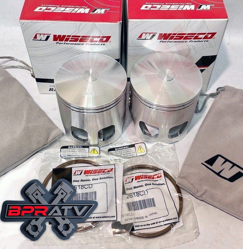 Yamaha Banshee YFZ 350 65mm Bore Wiseco Pro Pistons Bearings Top End Gaskets Kit