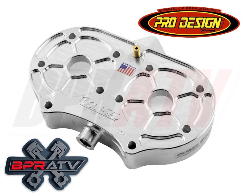 Banshee YFZ 350 Cheetah CUB Pro Design Cool Head 19cc 22cc Domes Titanium Nuts